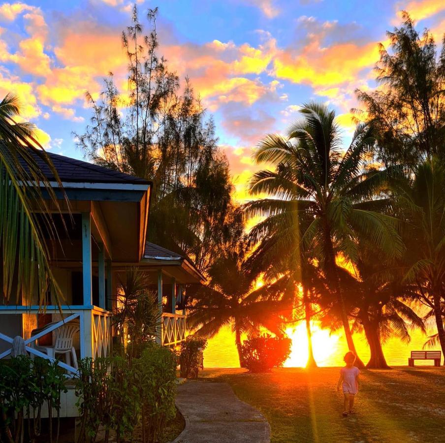 Sunny Beach Bungalows - Aitutaki Amuri Eksteriør billede